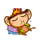 Happy Fire Monkey CNY（個別スタンプ：22）