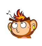 Happy Fire Monkey CNY（個別スタンプ：34）