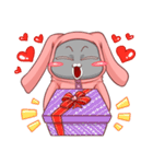 CatRabbit ; Valentine（個別スタンプ：6）