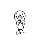 マシュマロスタンプ（個別スタンプ：2）
