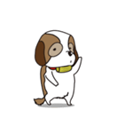 いつも仲良しLove＆Bernard（個別スタンプ：1）