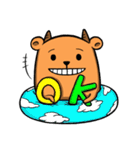 TuTu's drifting trip（個別スタンプ：8）