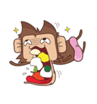 Juppy the Monkey Vol 1（個別スタンプ：6）