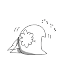 ホワイトうさぎ（個別スタンプ：21）