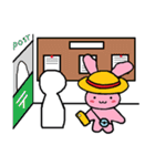 Pink To Rabbit（個別スタンプ：14）