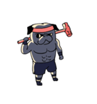 Crossfit Pug（個別スタンプ：38）