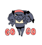 Crossfit Pug（個別スタンプ：39）