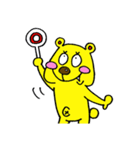 でべそなクマ君（個別スタンプ：1）