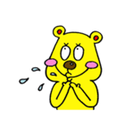 でべそなクマ君（個別スタンプ：7）
