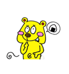 でべそなクマ君（個別スタンプ：14）