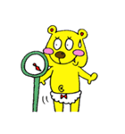 でべそなクマ君（個別スタンプ：22）