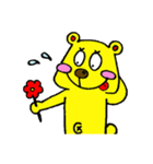 でべそなクマ君（個別スタンプ：36）