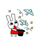 女子うさ2（個別スタンプ：33）