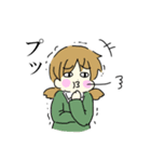 会話に使える女の子スタンプ（個別スタンプ：24）