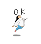 未婚女子（個別スタンプ：2）
