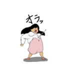 未婚女子（個別スタンプ：18）