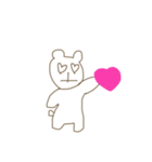 くまにんげん（個別スタンプ：3）