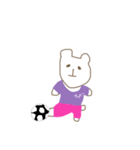 くまにんげん（個別スタンプ：9）