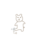 くまにんげん（個別スタンプ：21）
