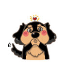 Cute Dachshund_Nunu（個別スタンプ：4）