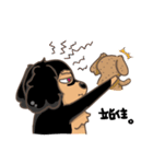 Cute Dachshund_Nunu（個別スタンプ：6）