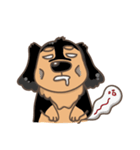 Cute Dachshund_Nunu（個別スタンプ：17）