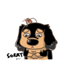 Cute Dachshund_Nunu（個別スタンプ：19）