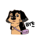 Cute Dachshund_Nunu（個別スタンプ：33）