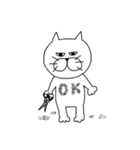 ダンディー猫田。（個別スタンプ：5）