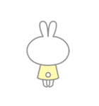 しろうさ "ラビちゃん"（個別スタンプ：22）