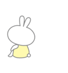 しろうさ "ラビちゃん"（個別スタンプ：23）