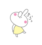 しろうさ "ラビちゃん"（個別スタンプ：25）