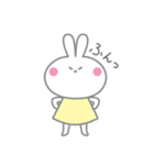 しろうさ "ラビちゃん"（個別スタンプ：27）