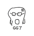 ghost white-no.2（個別スタンプ：36）