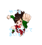 リボン色の天下布武（個別スタンプ：5）