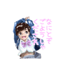 リボン色の天下布武（個別スタンプ：27）