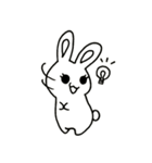 うさぎのらくがき（個別スタンプ：1）