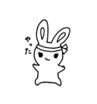 うさぎのらくがき（個別スタンプ：2）