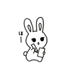 うさぎのらくがき（個別スタンプ：4）