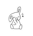うさぎのらくがき（個別スタンプ：6）