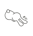 うさぎのらくがき（個別スタンプ：10）