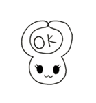 うさぎのらくがき（個別スタンプ：13）
