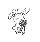 うさぎのらくがき（個別スタンプ：17）