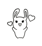 うさぎのらくがき（個別スタンプ：23）