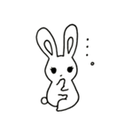うさぎのらくがき（個別スタンプ：25）
