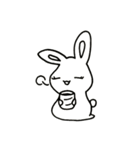 うさぎのらくがき（個別スタンプ：30）