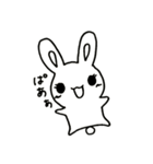 うさぎのらくがき（個別スタンプ：33）