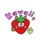 愉快ないちご達（個別スタンプ：6）