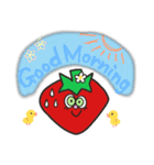 愉快ないちご達（個別スタンプ：13）