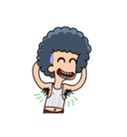 Momo The Afro Boy（個別スタンプ：11）